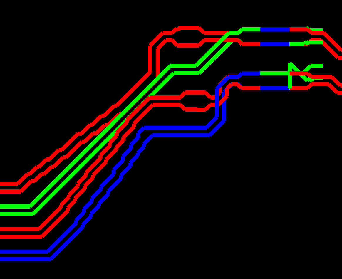 python code reading and drawing PADS tracks